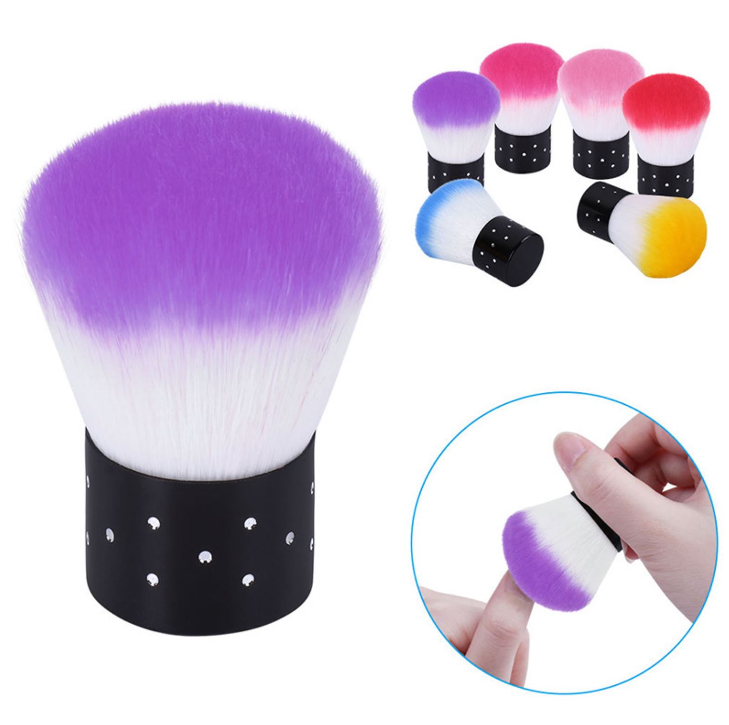 Chổi phủi bụi Nail (Cây ngắn) - Nail 937 (Màu ngẫu nhiên)