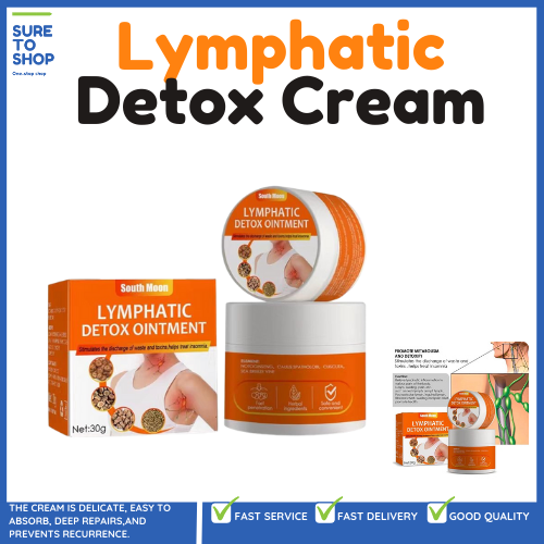 Original Lymphatic Detox Cream Neck Lymph Patch AntiSwelling Herbs