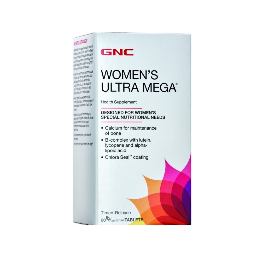 Gnc Gnc Womens Ultra Mega Time Released 90 Vegetabs Lazada Singapore