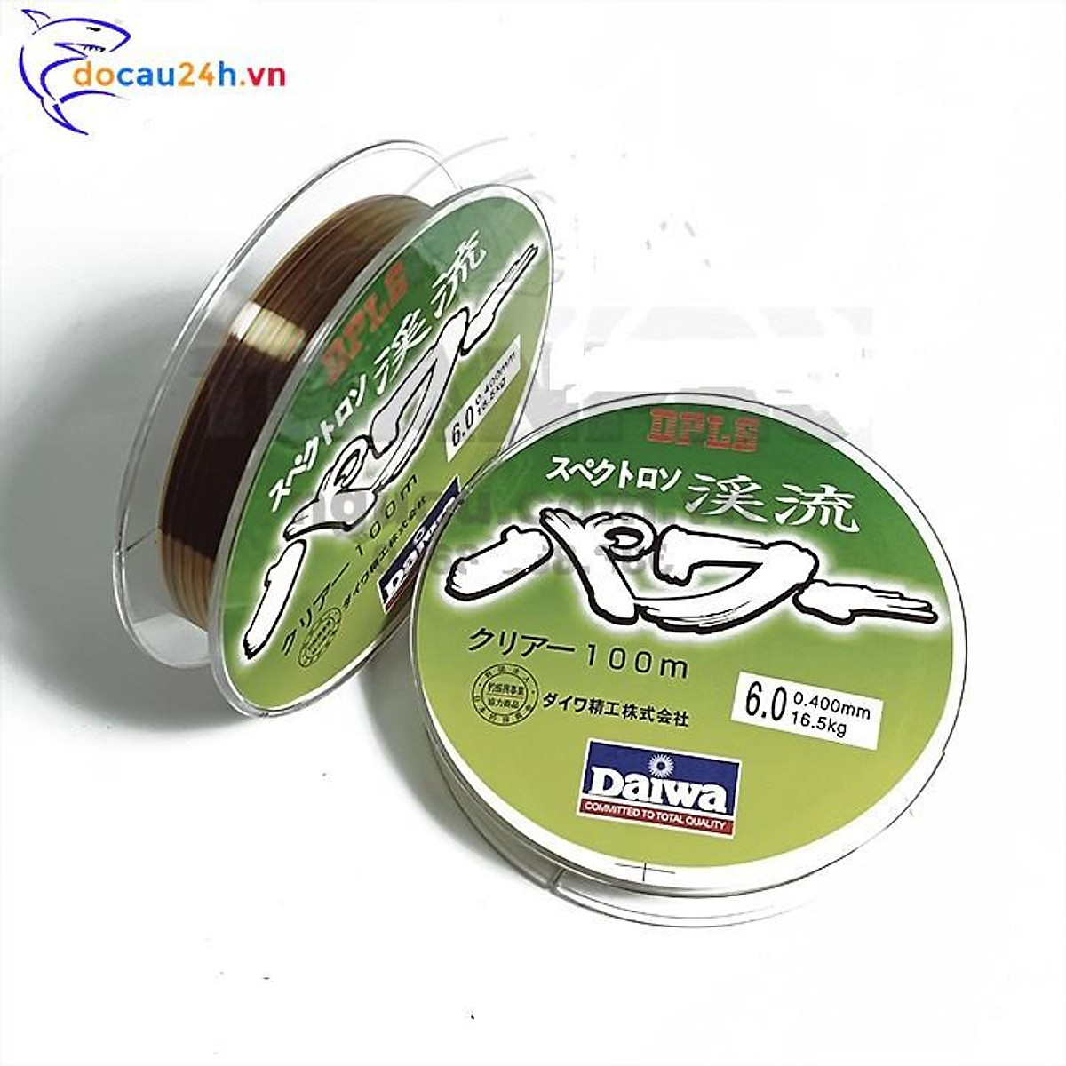 Cước Câu Cá DW 7 Màu Siêu Bền Dài 100m