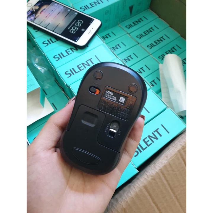 Chuột Không Dây Logitech M220 mới