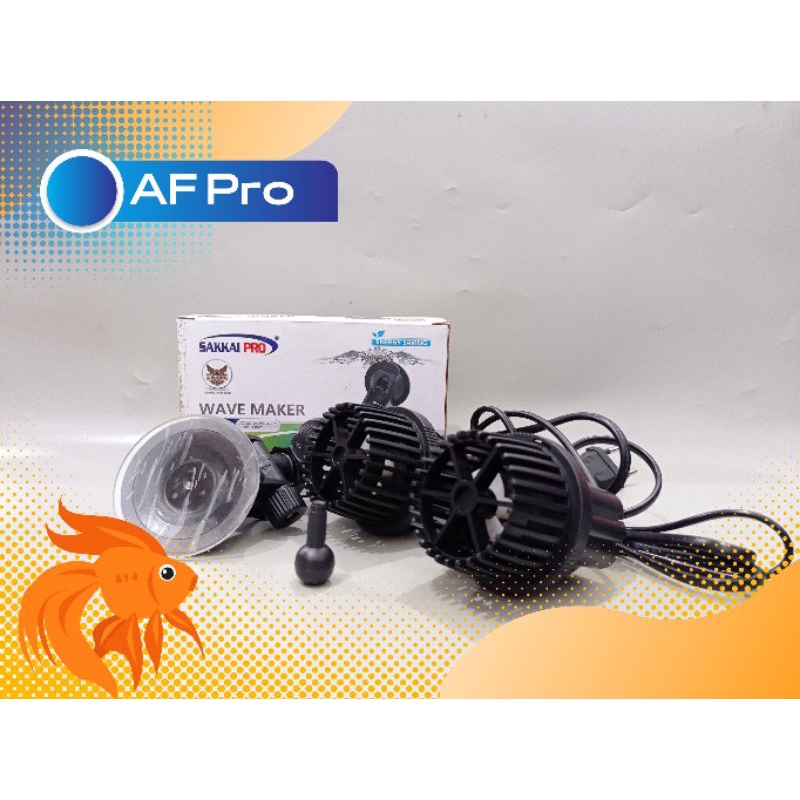 Mesin arus ombak SAKKAI WAVE MAKER AA 400 Dobel kipas ENERGY SAVING SIRKULASI AIR
