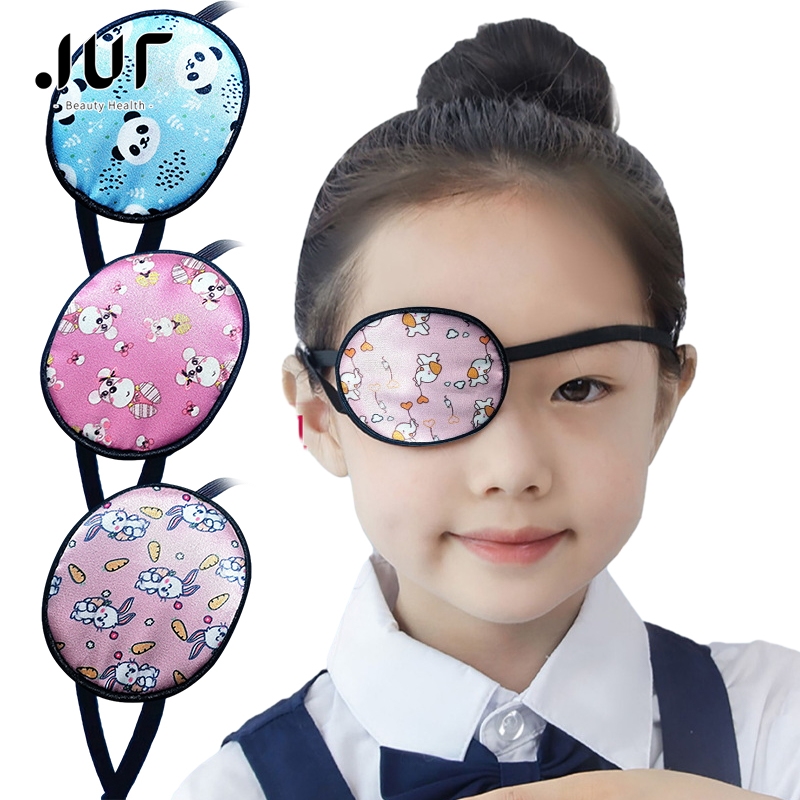 【Direct-sales】 Cartoon Eye Patch Kids Patches Protection Children Amblyopia Corrected Silk Single