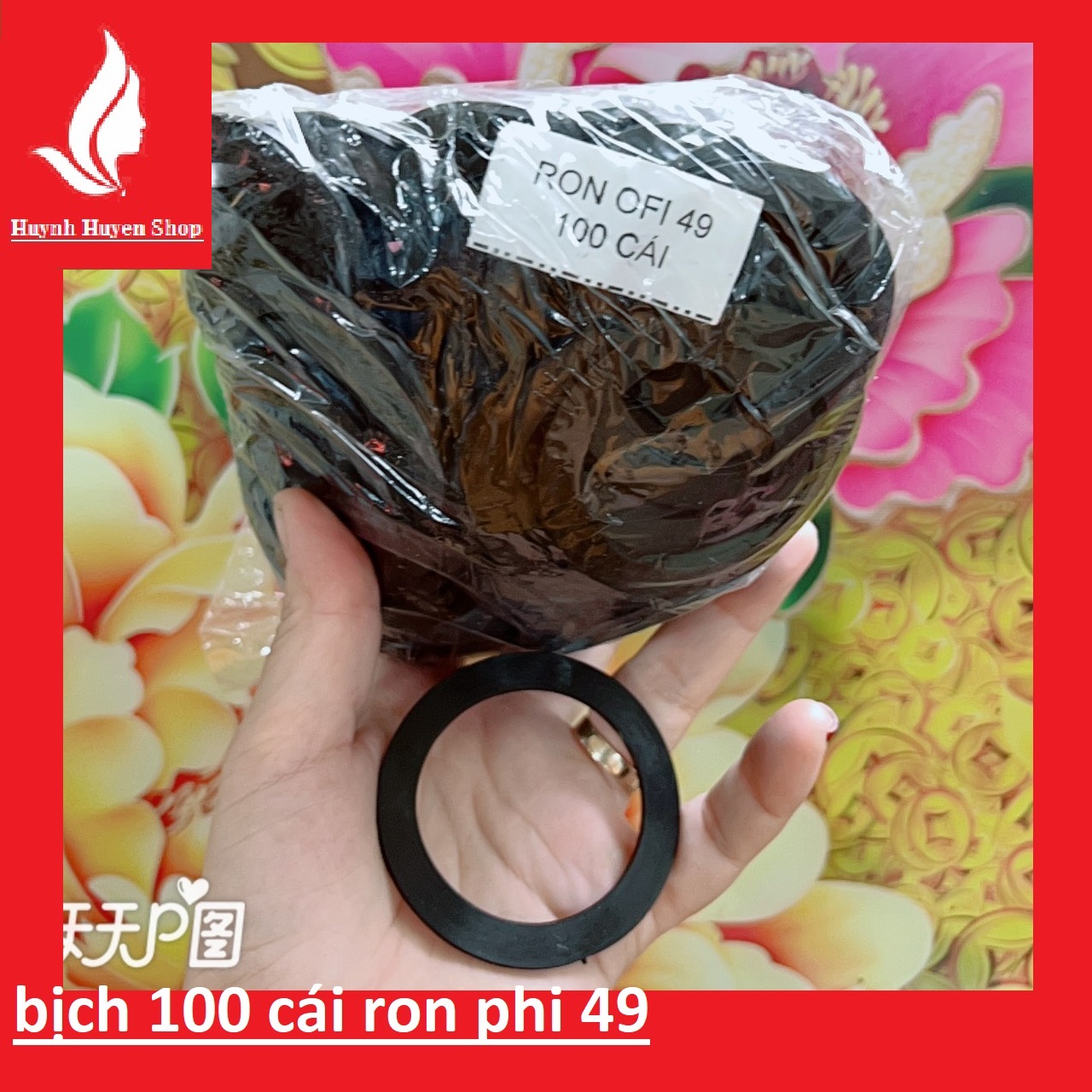 [COMBO 100 CÁI] RON ỐNG THÙNG PHI CÁC SIZE 21, 27,34,42,49 HIỆU MẶT TRỜI