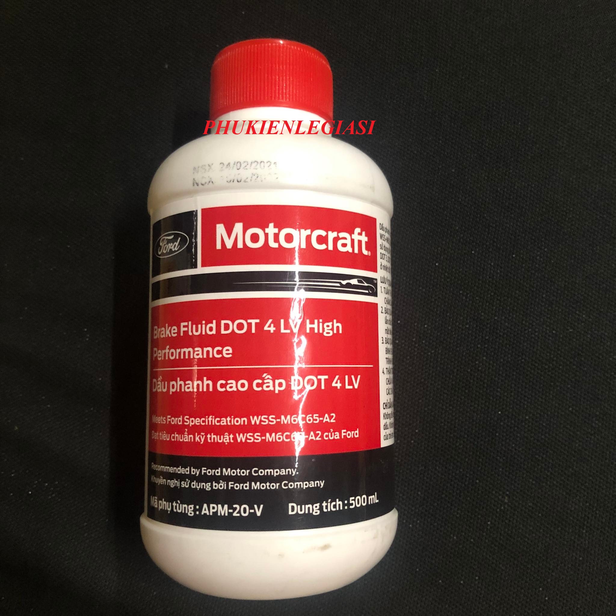 Premium Ford Dot4 Car Brake Fluid 500ml