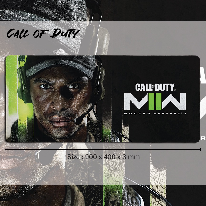 Call duty of 900mm*400mm gaming mouse pad