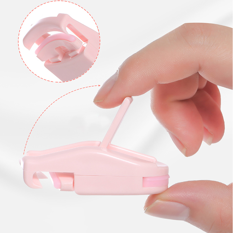 Vuông Mini ABS Kẹp Uốn mi xách tay uốn lông mi Shaper công cụ trang điểm làm đẹp