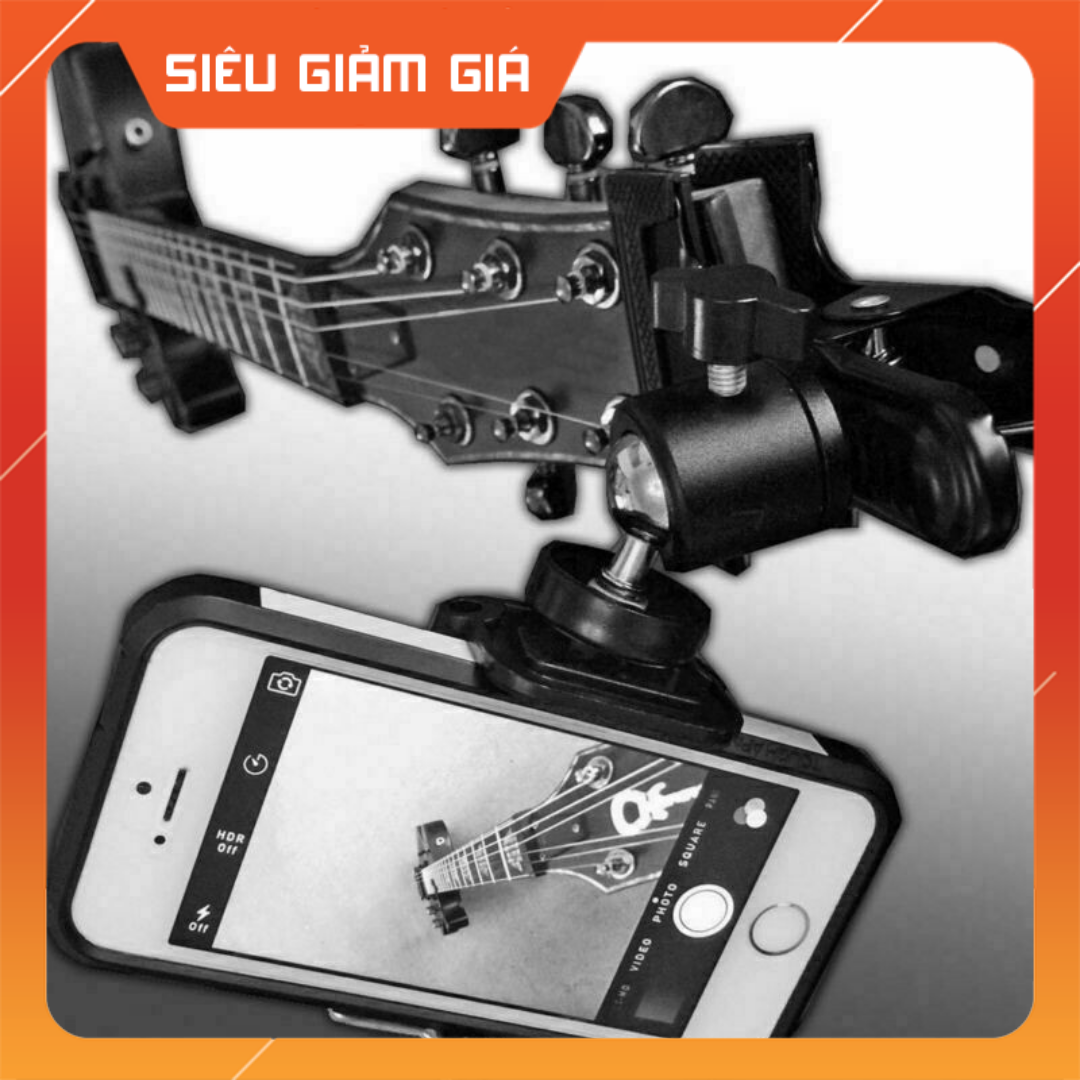 [HCM]Kẹp điện thoại gắn trên đàn guitar MMS