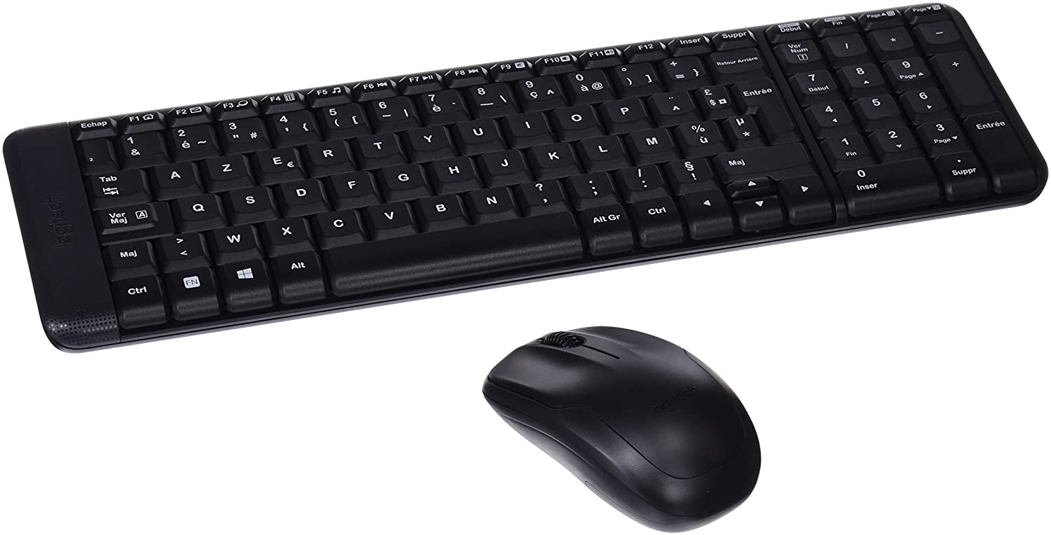 Bộ Bàn Phím Và Chuột Không Dây Logitech MK220