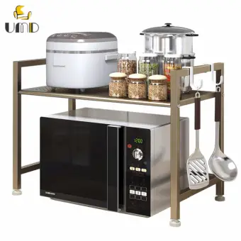 Umd Carbon Steel Kitchen Storage Rack Microwave Oven Lazada Umd Carbon Steel Kitchen Storage Rack Microwave Oven