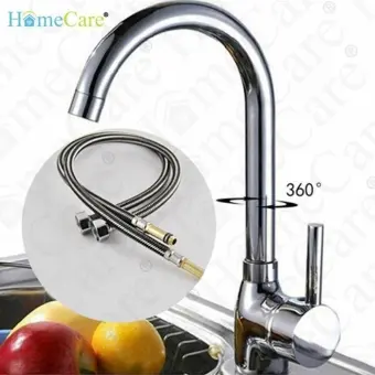 Hot Cold Mixer Water Tap Kitchen Bathroom Wash Basin Sink Faucet