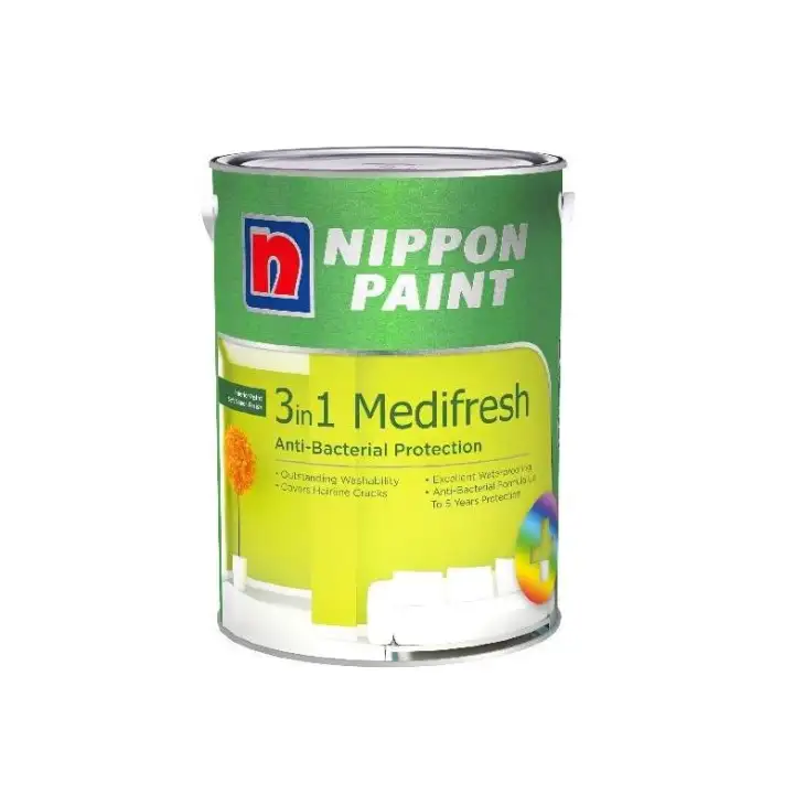Nippon Paint 3 In 1 Medifresh Base 1 Beige Grey Np N 1914 P 5l Lazada Singapore