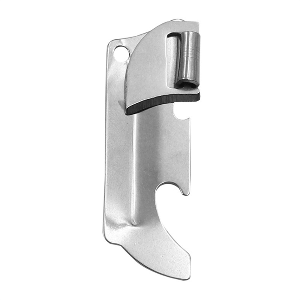 costel 4pcs Stainless steel multi-purpose can opener, multi-functional bottle opener, folding mini bottle opener