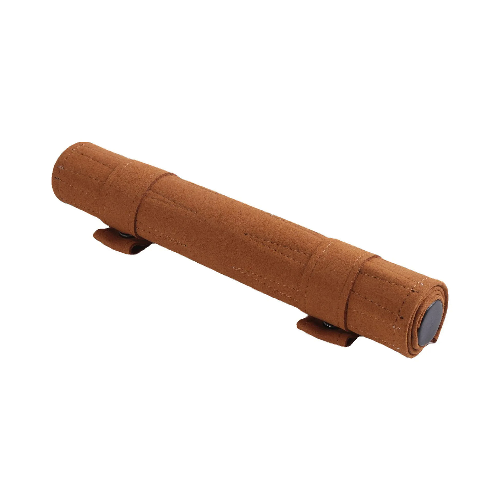 High quality Microfiber leather travel backgammon game roll-up board game