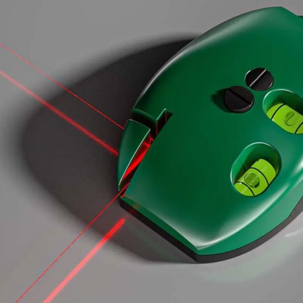 Ma thuật Chuột đứng cấp dây đeo ngang hồng ngoại góc phải ống bọt nước chuyên nghiệp Độ chính xác cao 2 dòng cấp độ Thiết bị đo