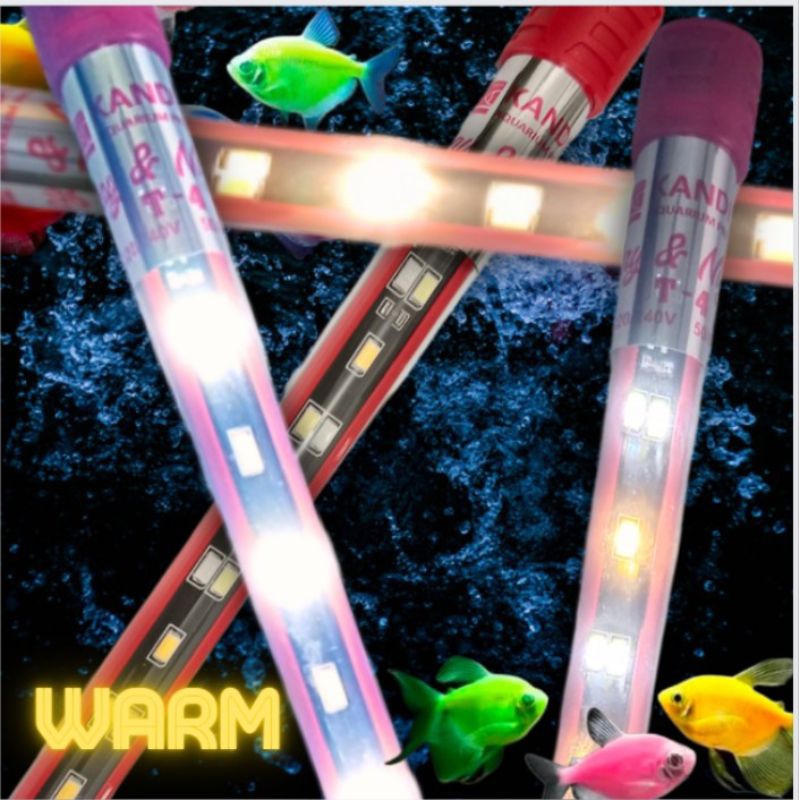 Lampu Led Celup Aquarium KANDILA DAY & NIGHT T4 N 100