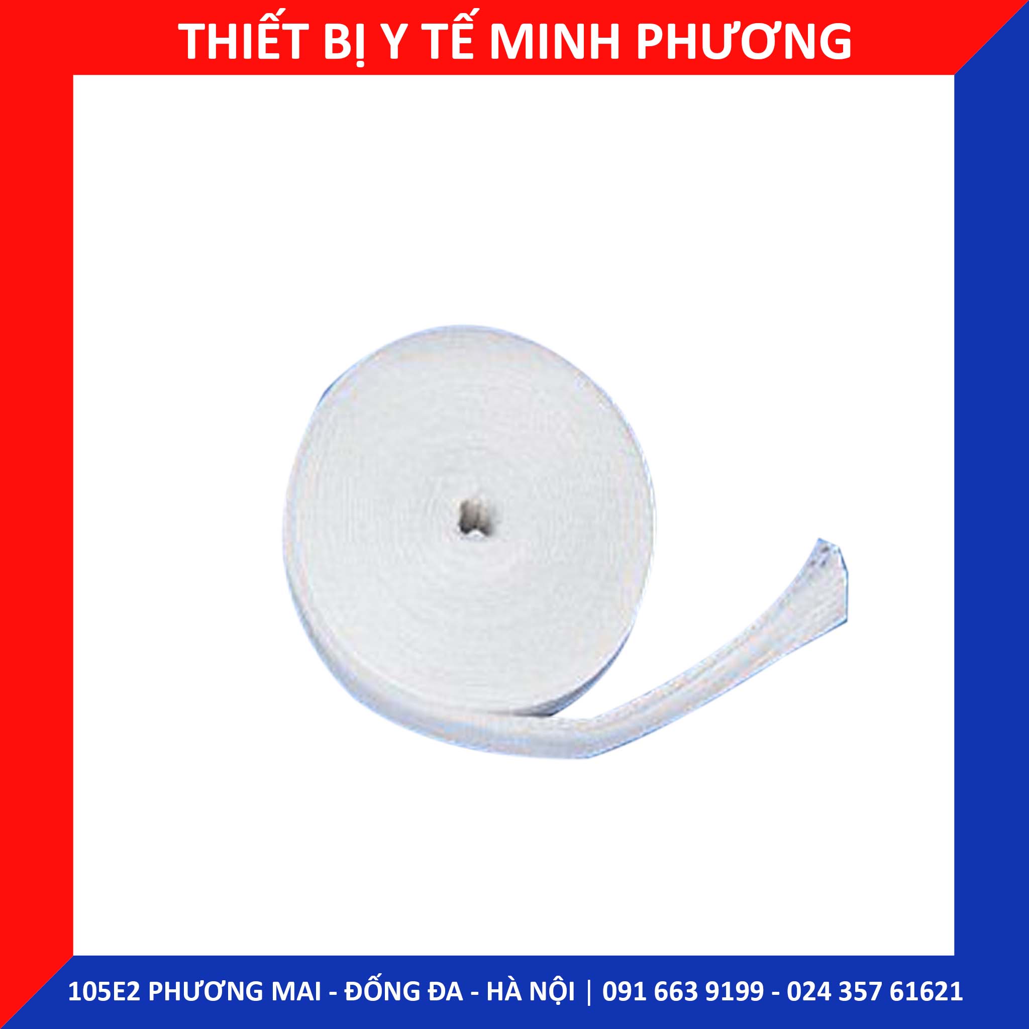 [Bán lẻ] Gạc cuộn y tế 5m x 10cm