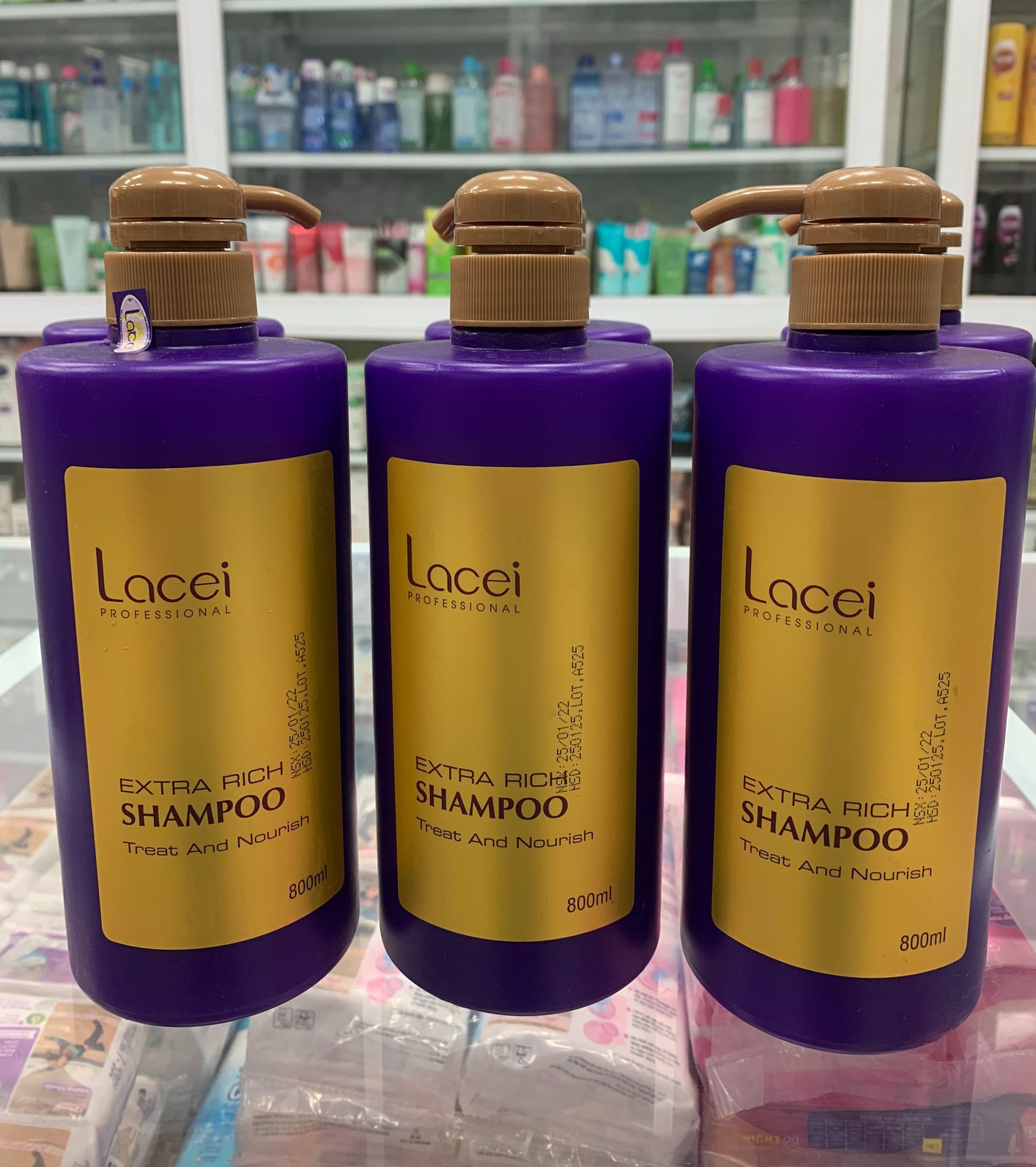 [HCM]Dầu gội LACEI 800ml chai khổng lồ