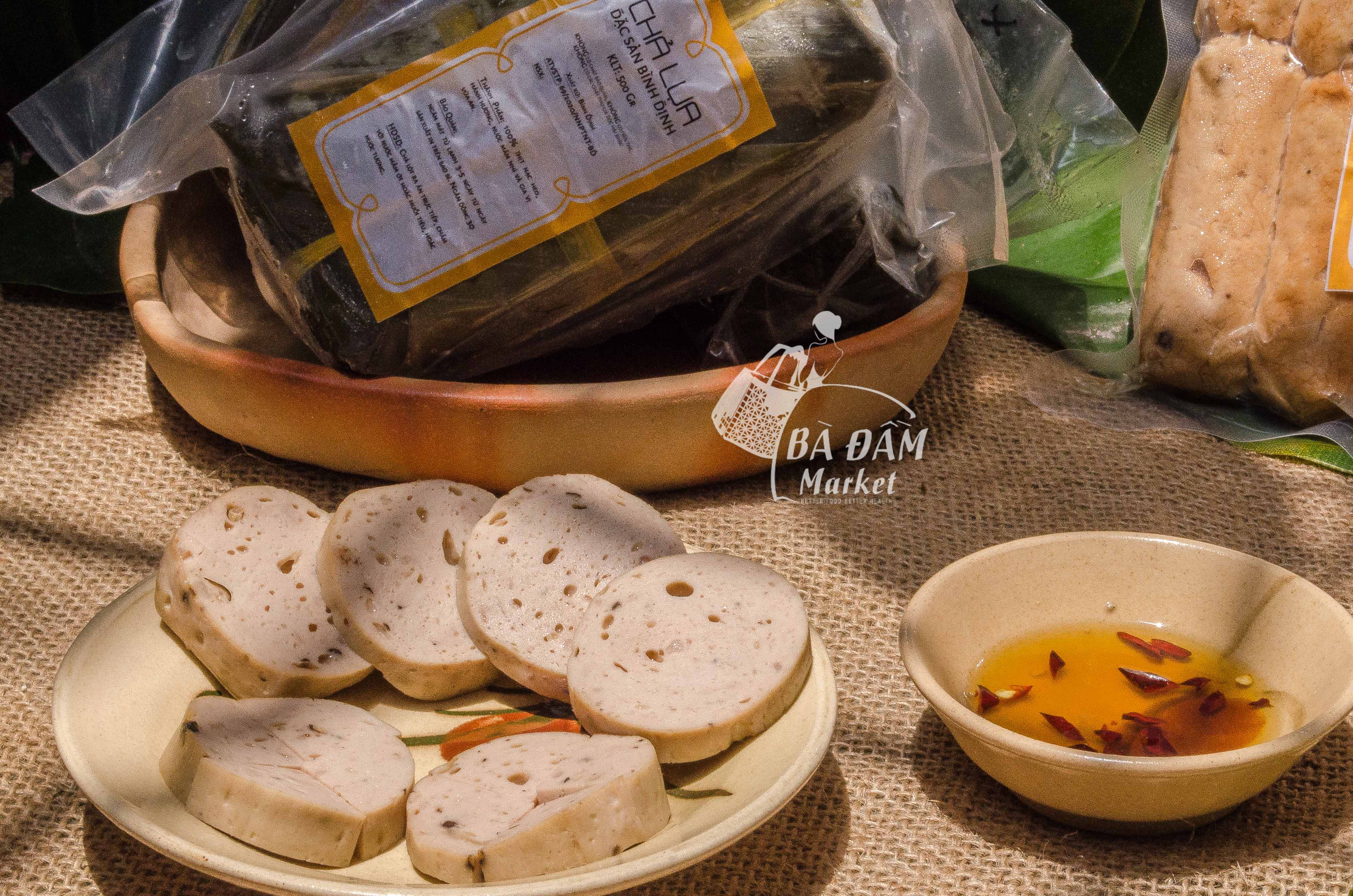HCM- CHẢ LỤA HEO QUÊ BÌNH ĐỊNH GIÒN NGỌT THƠM THỊT HEO QUÊ