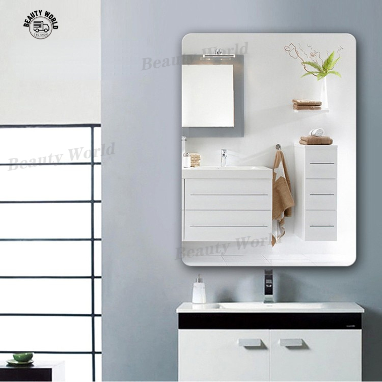SG SellerSimple frameless bathroom mirror, bathroom makeup mirror