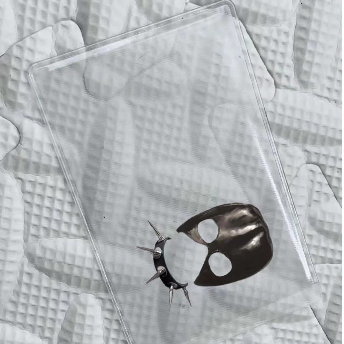 Spider-man Batman Transparent anti-magnetic ID card holder spoof kidnapper funny ID case
