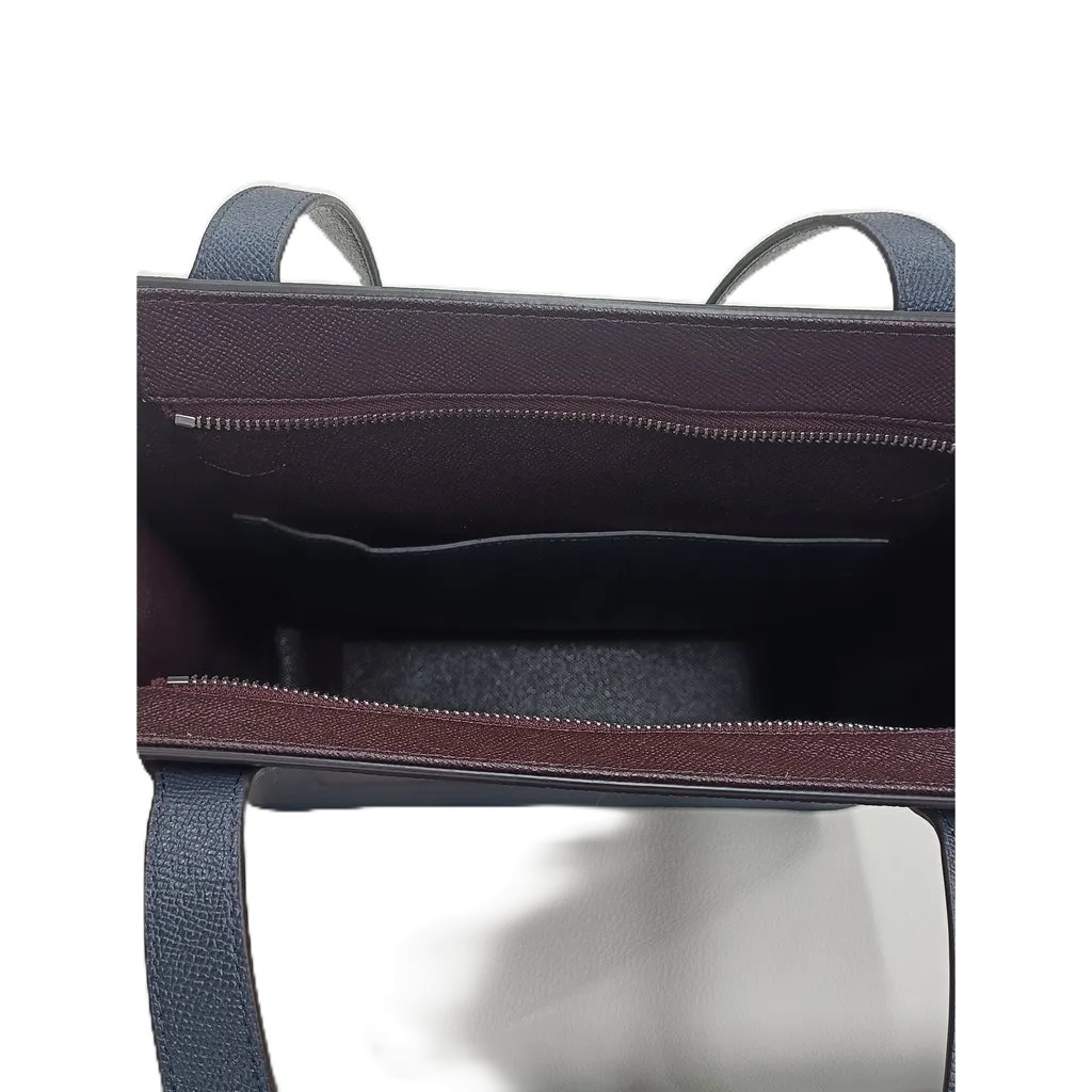 Túi tote xách Laptop Da thật phối 2 màu