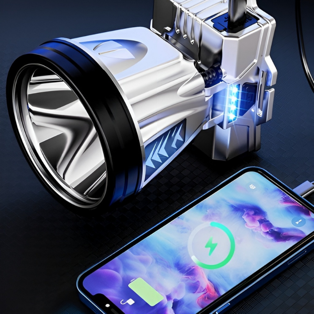 Đèn led đội đầu siêu sáng chống thấm nước công suất cao có thể sạc lại tiện dụng
