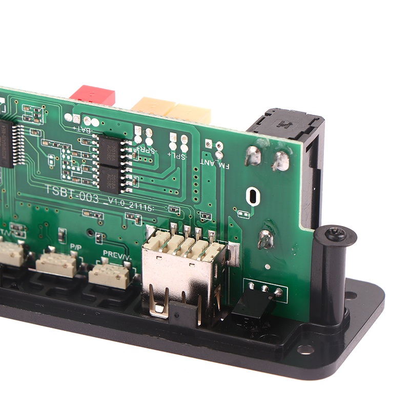 10W 6W Bluetooth Amplifier MP3 Decoder Board Microphone Car Mp3 Player Recharge FM Radio Module Microphone TF USB amplificador MAOQIAN. 