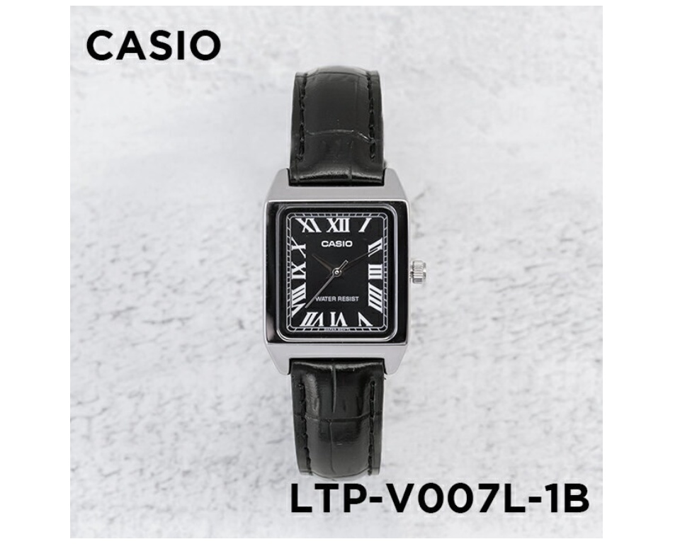 CASIO LTP-V007L-1B ANALOG ENTICER VINTAGE YOUTH WATER RESISTANT WOMENS WATCH