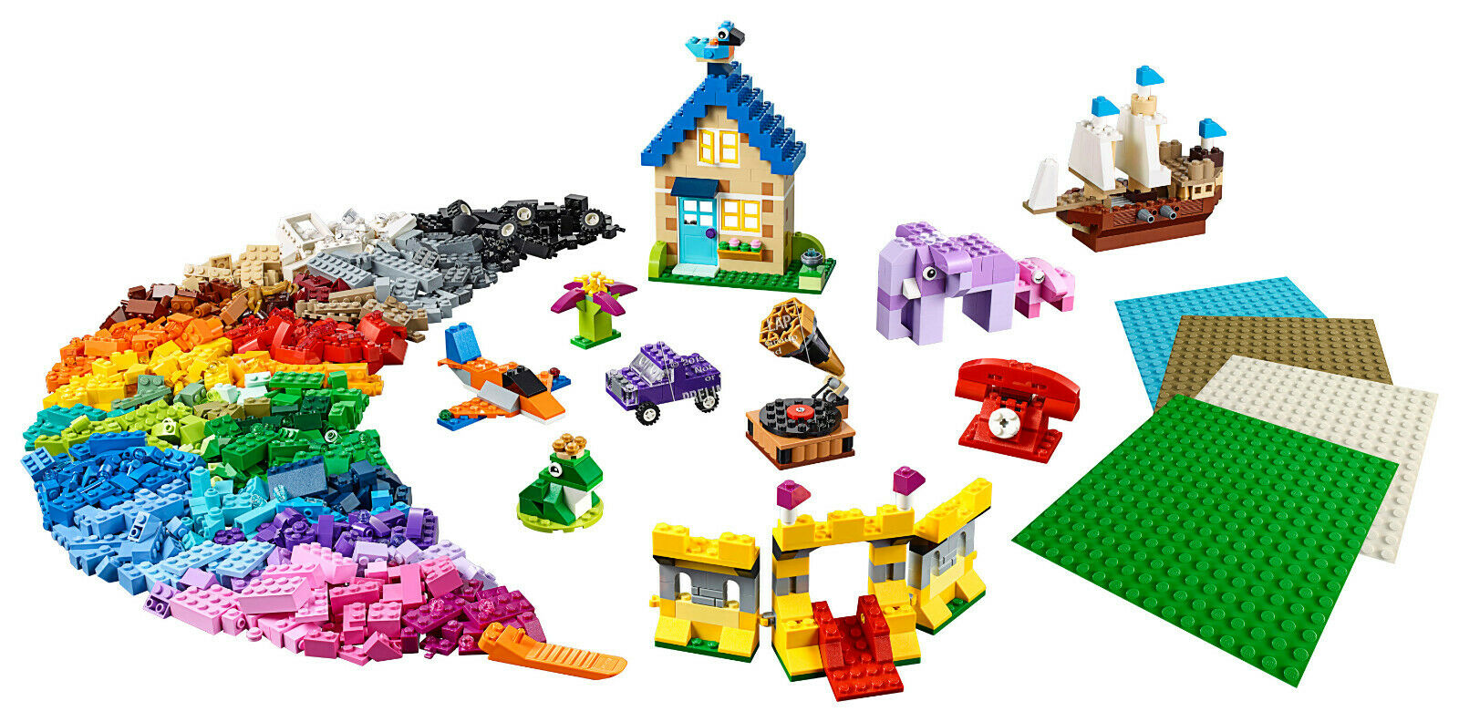 Đồ chơi lắp ghép LEGO Classic 11717 - 1504pcs
