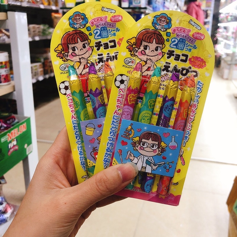 Sô Cô La Hình Bút Chì Fujiya Choco Enpitsu 27g