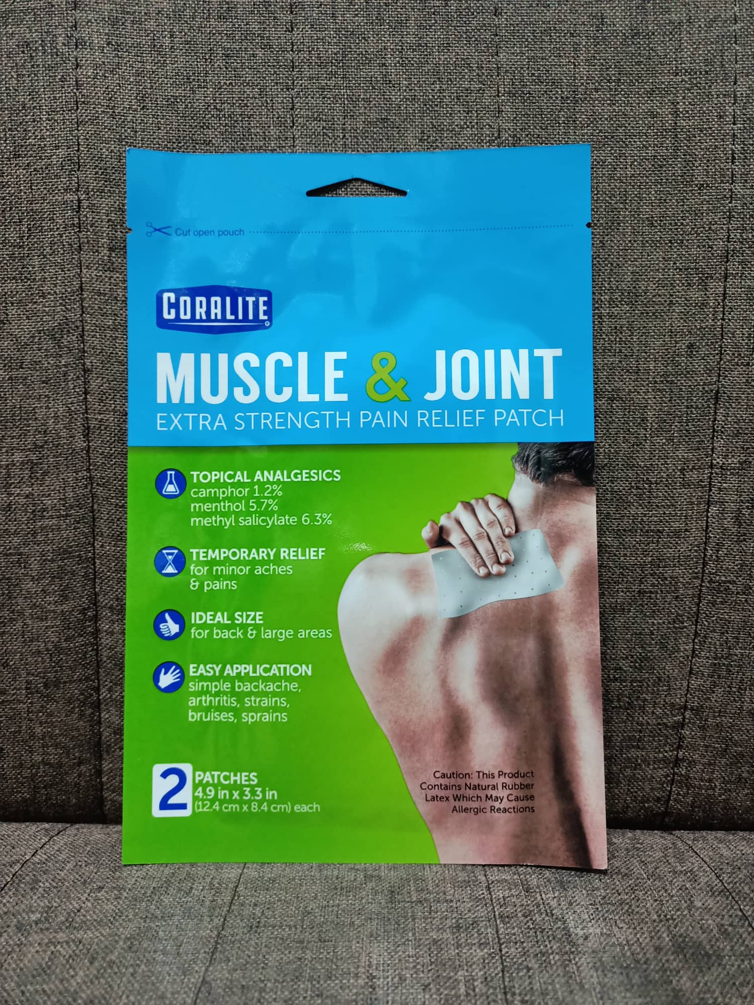 CORALITE Muscle & Joint Extra Strength Pain Relief Patch Topical