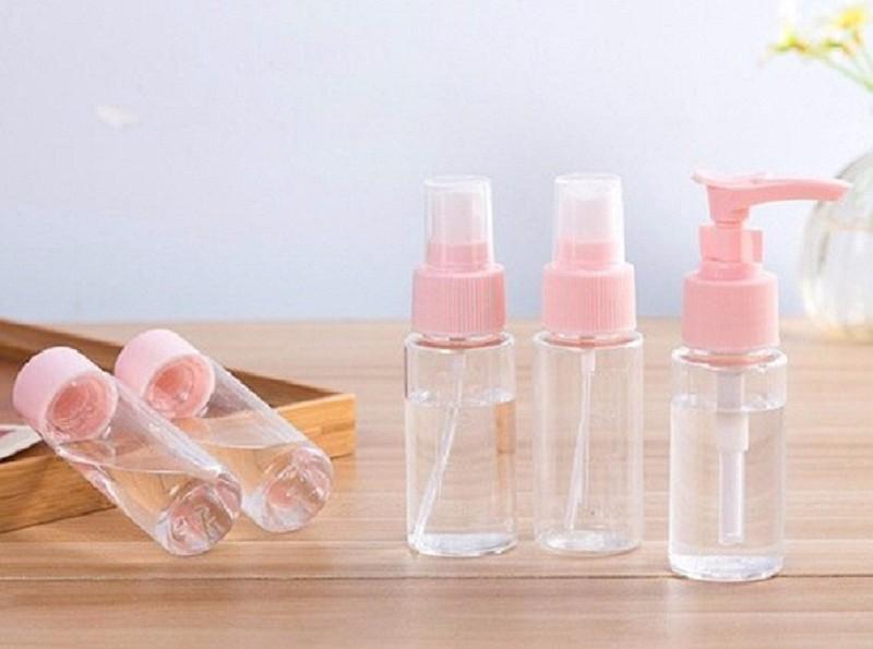 Bộ chiết mỹ phẩm 6 món mini