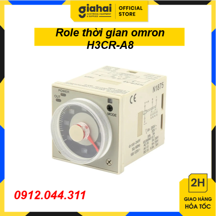 Role thời gian omron h3cr-a8 220v tbd234