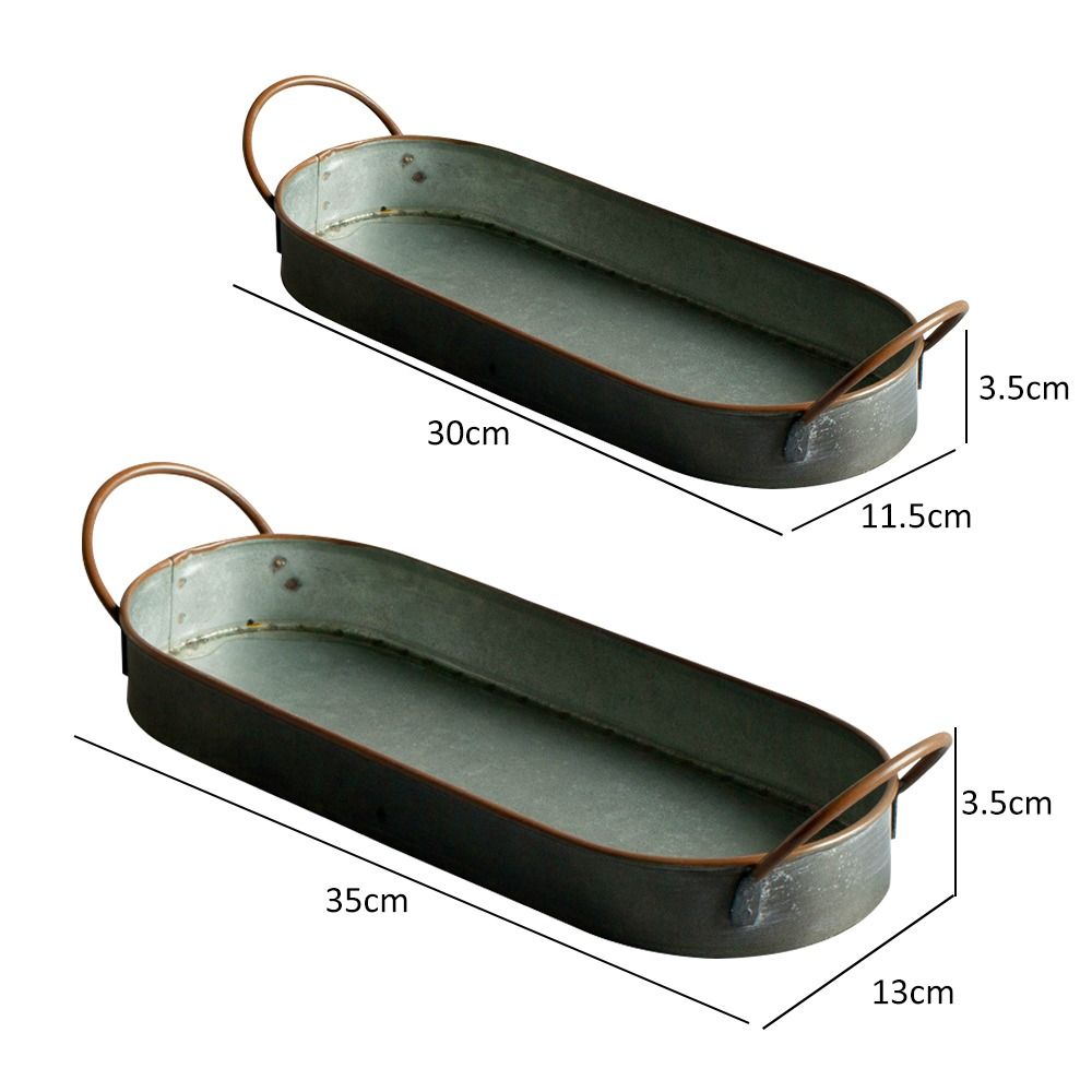 PRINCER Handle Unique Photography Props Restaurant Fruit Dessert Plate Cake Container Bread Basket Storage Tray