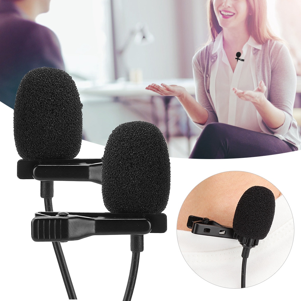 Mini Microphone Lavalier Phone Microphone for Mobile Phone iOS Android Karaoke