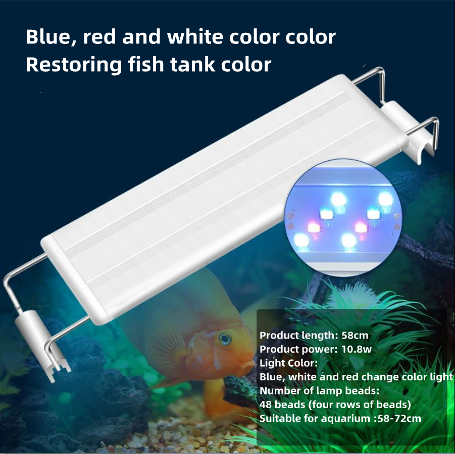 Aquatic lights aquarium lights led lights full spectrum lighting rush