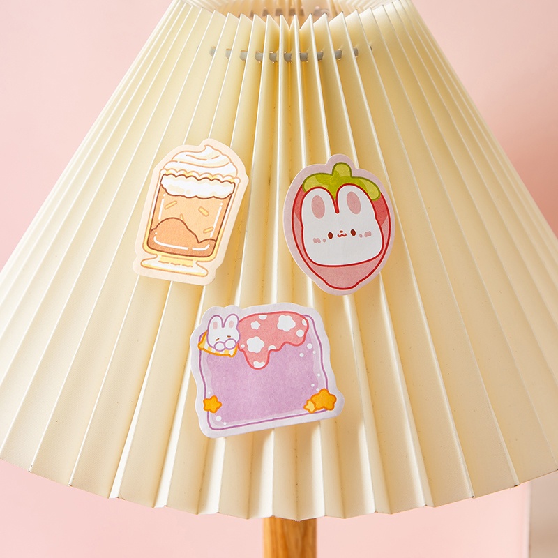 60 tờ dễ thương họa tiết hoạt hình ghi chú sinh viên tearable giấy nhớ Bộ
