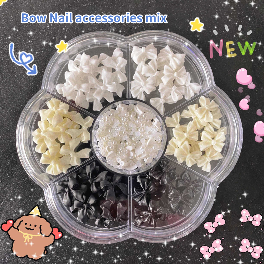 1BOX Manicure Diamond 40 Pieces Of Shiny Crystal AB Crystal Nail Rhinestone Gel Polishing Powder Enhancements 3D Nail Art Rhinestone