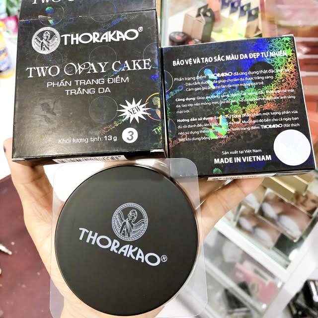 PHẤN TRANG ĐIỂM TRẮNG DA THORAKAO TWO WAY CAKE 13GR