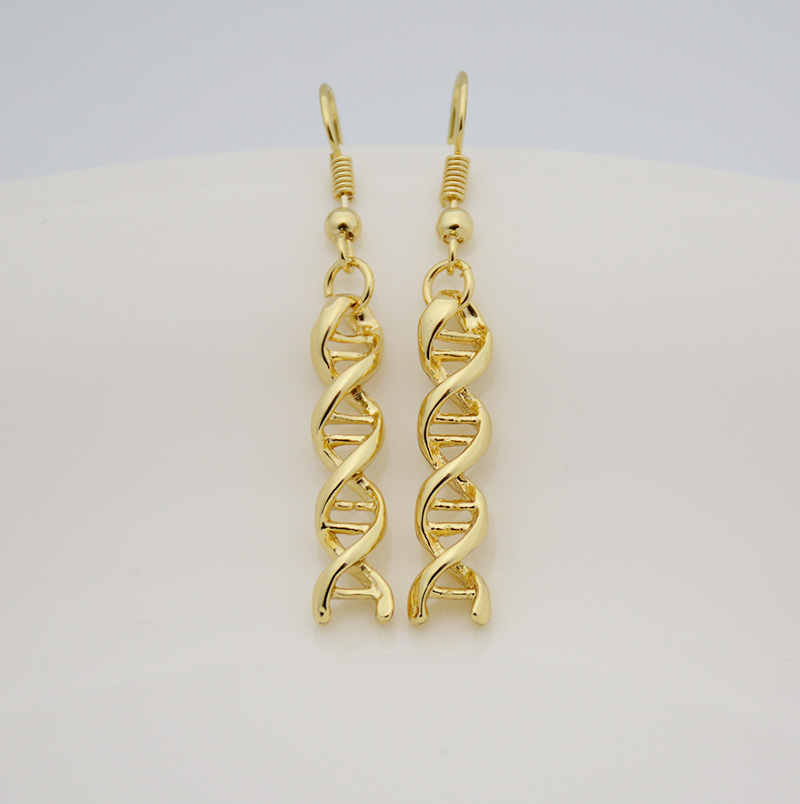 New Boho Chic Biology DNA Drop Spiral For Wo Jewelry From Best Friend ...