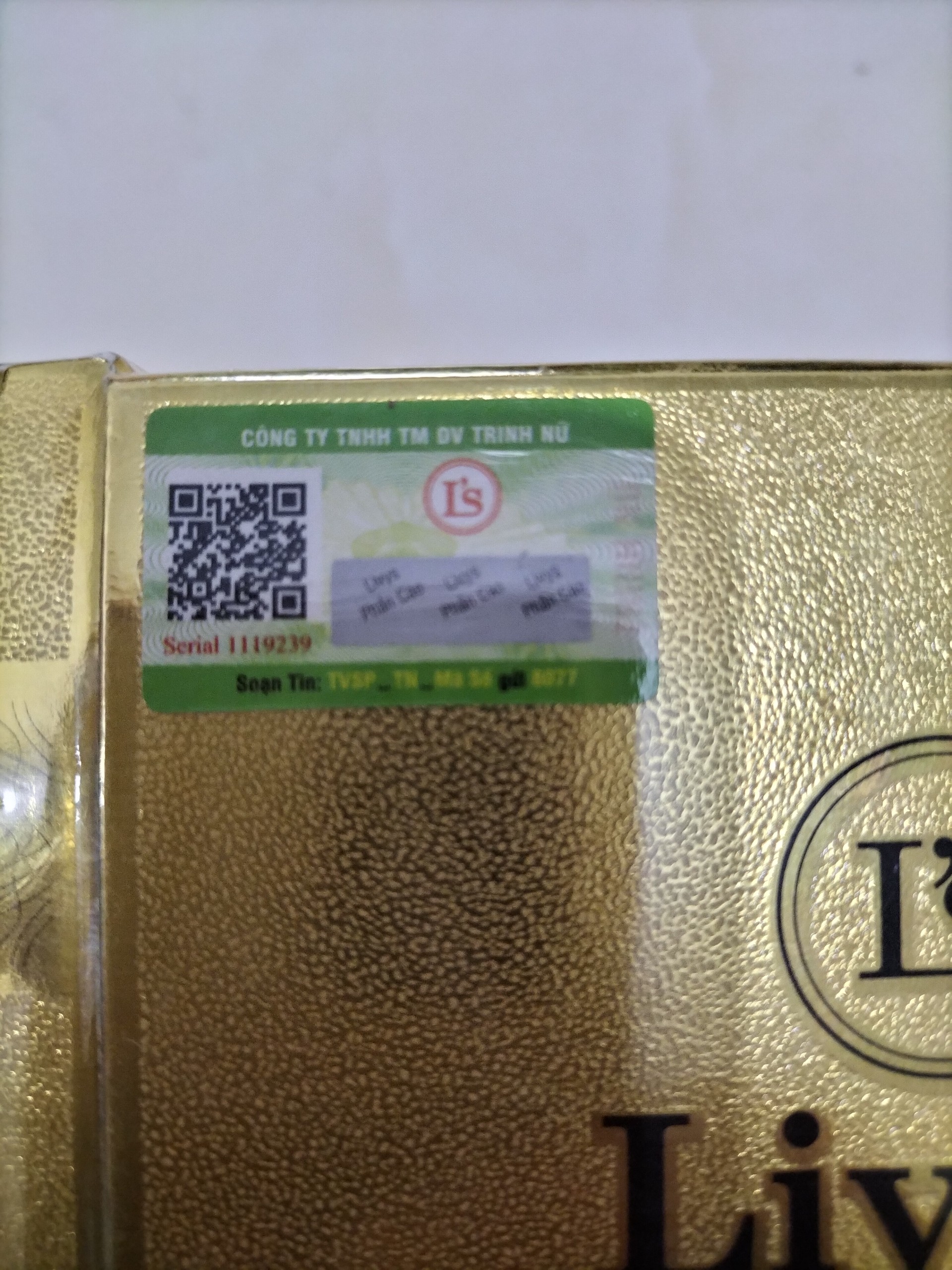 KEM BODY LIVY Giá Sỉ( Check code Ok chuẩn Thái )