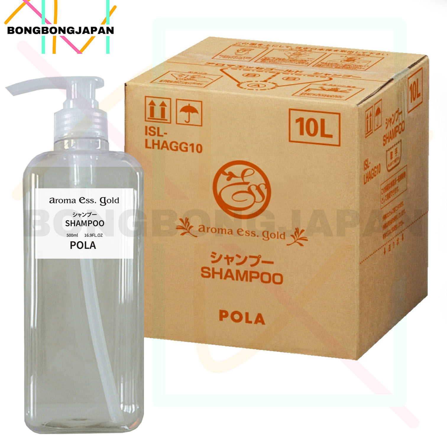 POLA Aroma Ess Gold nonsilicon Shampoo 500ml Refill It is known to be