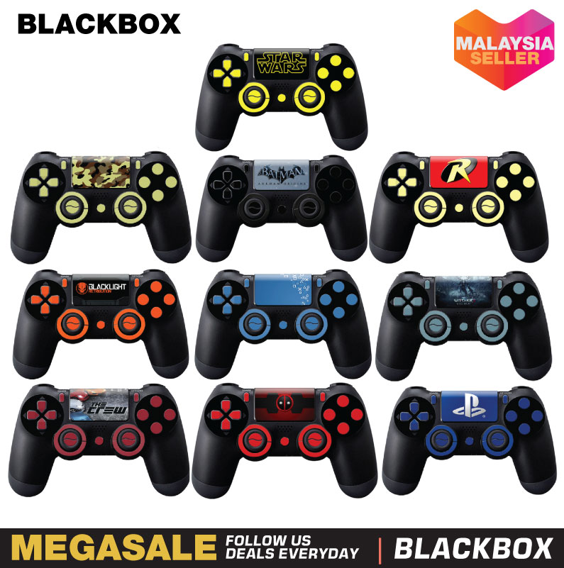 PS4 Controller Dualshock Playstation 4 Stickers Army / The Witcher / The  Crew / Deadpool / Blacklight Retribution / Playstation Icon Logo / Star  Wars | Lazada
