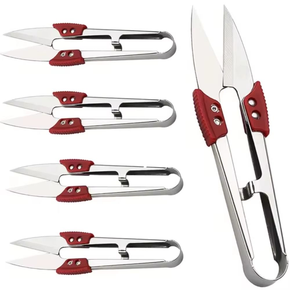 Durable Stainless Steel U Thread Scissors Clippers Fabric Cutting ...