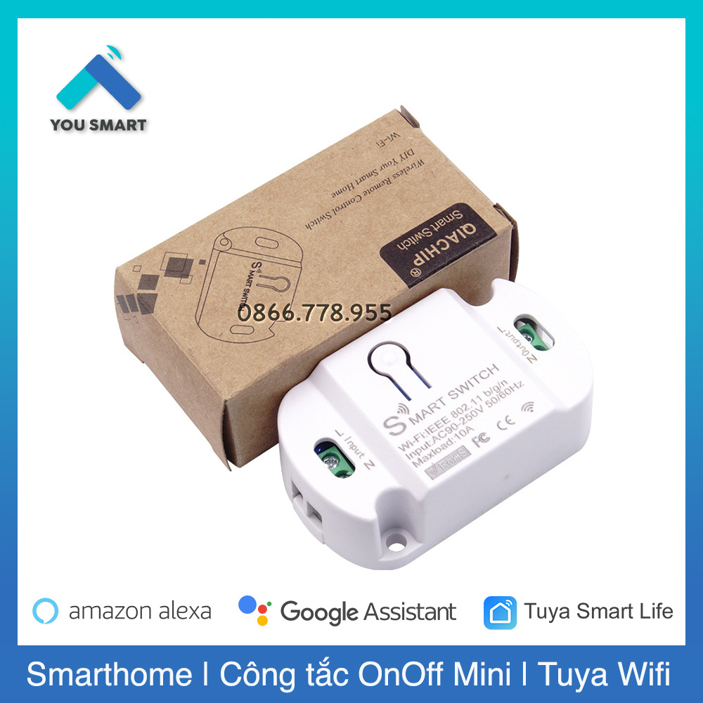 Công Tắc Thông Minh Wifi Tuya OnOff - Tuya Basic thay thế Sonoff.