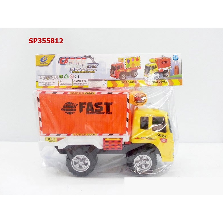 Đồ chơi xe ct trớn container (pvc), FD2093 cở đại