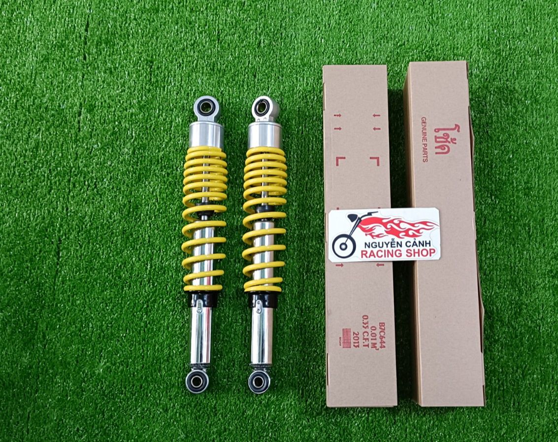 Cặp Phuộc sau NICE THAILAN màu vàng-xe wave- xe dream-xe future