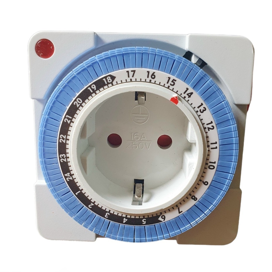 Ổ cắm timer hẹn giờ cơ TG16A - Chất Lượng Cao