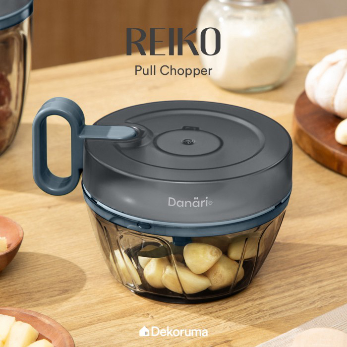 Dekoruma REIKO Pull Chopper Blender Gilingan Bumbu dan Daging